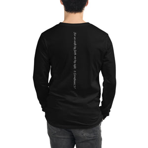 Unisex Long Sleeve Christian Tee, Faith