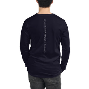 Unisex Long Sleeve Christian Tee, Faith